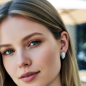 Swarovski Starlight Pavé Crystal Stud earrings